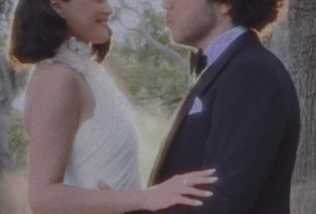 Selena Gomez posted a suite of romantic photos with music producer Benny Blanco on Saturday as she offered a glimpse into their wedding weekend
