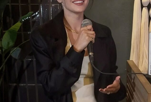 Selena Gomez flaunted her newly trimmed figure during an outing celebrating her beauty brand, Rare Beauty, on Friday