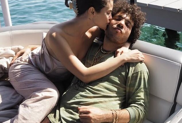 Selena Gomez sure looks like a lady in love. The former Disney star was seen planting a kiss on her fiance Benny Blanco in a new Instagram post
