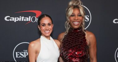Serena Williams has shared her excitement after receiving a PR package of Meghan Markle 's wine, quipping that her friend 'knows how to treat a woman