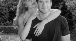 Liam Hemsworth and his glamourous model partner Gabriella Brooks have confirmed their engagement