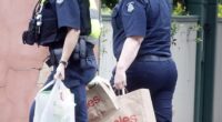 Justice delivered: Top cop drops groceries to Shaymaa Oun Ghazi Zuhaira after she killed 1-year old Jack Davey
