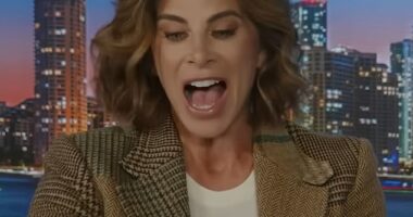 Jillian Michaels sensationally stormed off her podcast Her Take during a fiery debate about Israel and Charlie Kirk this week