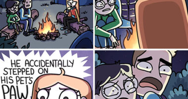 Siberian Girl Illustrates Her Daily Life With Two Ferrets And Other Funny Situations (50 New Pics)