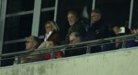 Sir Jim Ratcliffe cut a glum figure as he watched Nice lose to Roma in their Europa League tie
