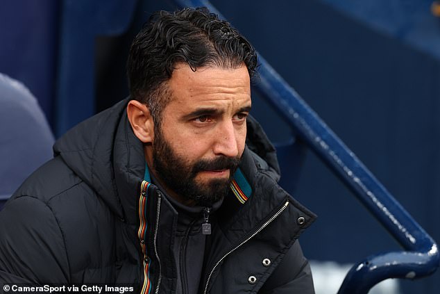 Manchester United manager Ruben Amorim has insisted his job as head coach is not at risk