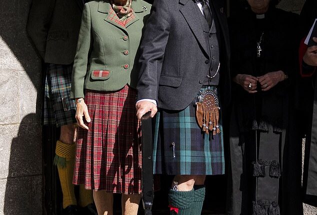King Charles and Queen Camilla were joined by the Prime Minister for the traditional Sunday service at Crathie Kirk this morning