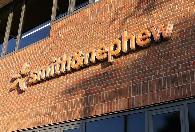 FTSE 100-listed Smith & Nephew has a value of over £11billion.