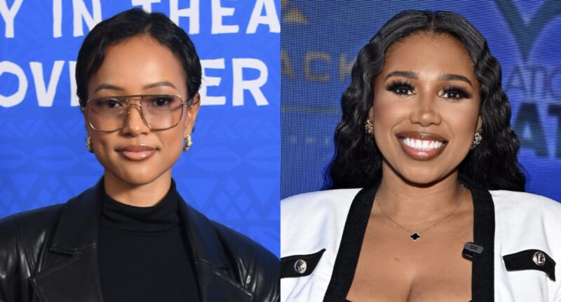 Social Media Is Droppin Reactions To Caption Alongside Footage Of Karrueche Tran Holding Deiondra Sanders' Son, Baby Snow (VIDEO)