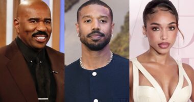 Steve Harvey Seemingly Reflects On Viral Hug With Michael B. Jordan Following His Breakup With Lori & How She Reacted (WATCH)