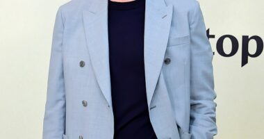 Succession actor Nicholas Braun has been court-ordered to cease using any drugs or alcohol in the wake of his DUI arrest in New Hampshire last month. Pictured in LA August 19