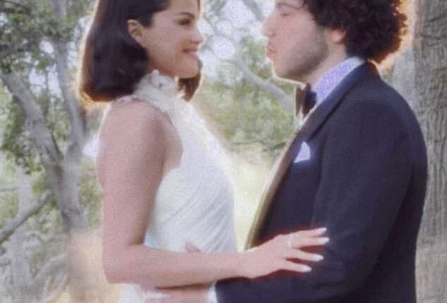 Sydney Sweeney and Sabrina Carpenter were just a few Hollywood celebrities who reacted to Selena Gomez and Benny Blanco's romantic wedding photos