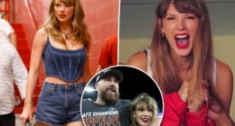 Taylor Swift secretly attends Chiefs vs. Ravens game to support fiancé Travis Kelce