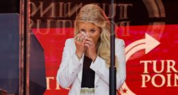 Erika Kirk revealed she has forgiven her late husband's suspected assassin, Tyler Robinson, during her heartbreaking tribute to her late husband at his memorial service