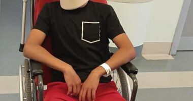 Thomas Sarritzu, 13, was attacked by a parent during an under-14 match in Italy