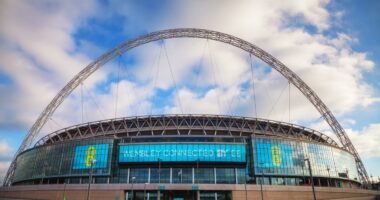 Teenager fighting for life after horror shooting outside Wembley Stadium