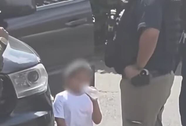 Tense video showed the moment ICE agents detained a Guatemalan family's 5-year-old daughter to pressure her father to surrender