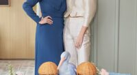 Princess Beatrice¿s (left) friend Alice Naylor-Leyland (right) has been dubbed the 'Martha Stewart of the Instagram age' after her homeware brand found success in the US. The two friends collaborated on the Baby Shower Collection (pictured) in aid of The Borne Charity