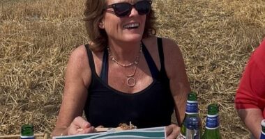 Emma Manners turned 62 earlier this month, but the occasion seems to have passed with little fanfare save a few heartwarming posts from her children, who praised their mother's 'strength - and commemorated her getting thorough the 'toughest year of her life'