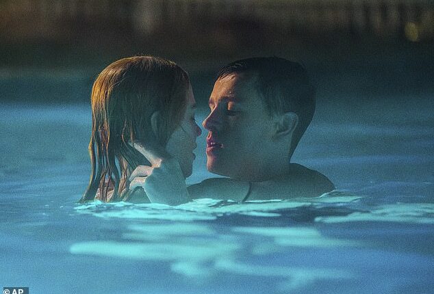 Nicole Kidman's raunchy roles went into overdrive recently notably releasing two bonkbusters last year  in the form of A Family Affair and Babygirl (pictured with Harris Dickinson in Babygirl)