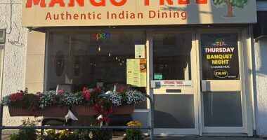 The UK's best restaurants, takeaways and chefs (including Mango Tree in Cardiff, pictured) have been revealed