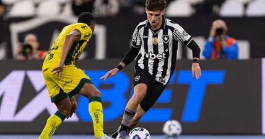 Attacking midfielder Alvaro Montoro of Botafogo is already valued at £25m by his club