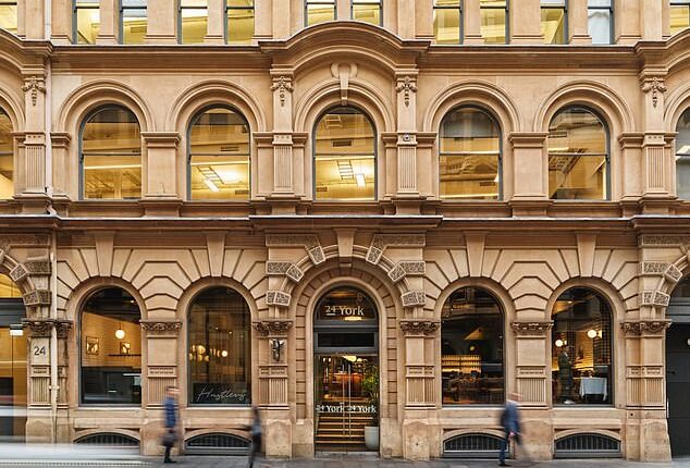 24 York's space is a glow-up of the former Bavarian site, now a 320sqm bistro-style dining room seating 200