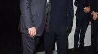 Russell Crowe arrives and Giorgio Armani have enjoyed a strong friendship over almost three decades, pictured together in 2025