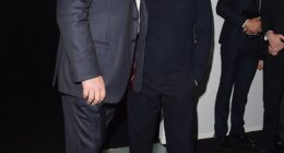 Russell Crowe arrives and Giorgio Armani have enjoyed a strong friendship over almost three decades, pictured together in 2025