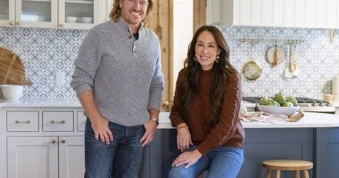 Chip (left) and Joanna Gaines (right) are the stars of HGTV's Fixer Upper and co-owners of Magnolia Network