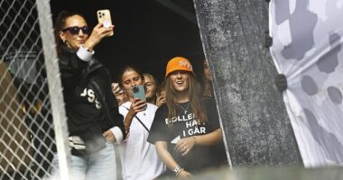 King Frederik and Queen Mary's eldest daughter Princess Isabella partied it up at Smukfest on August 7 wearing a band merchandise shirt with the translated message: 'f***** him yesterday'