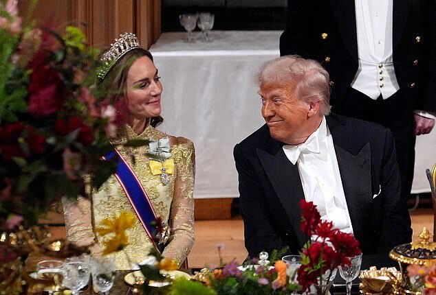 The Prince and Princess of Wales stepped forth to do the initial welcome, as tradition dictates. At a sumptuous state dinner, Catherine, Princess of Wales, dialled her charm-o-meter up to 'unprecedented' levels