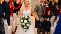 The wedding crasher is found: For four years this bride and groom pondered the identity of the dark-haired stranger at their nuptials - now they have discovered the hilarious truth