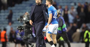 Russell Martin and Nico Raskin clearly haven't been seeing eye-to-eye so far this season