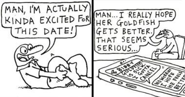 This Artist Made 40 Minimalist And Absurd Comics With Unexpected Punchlines