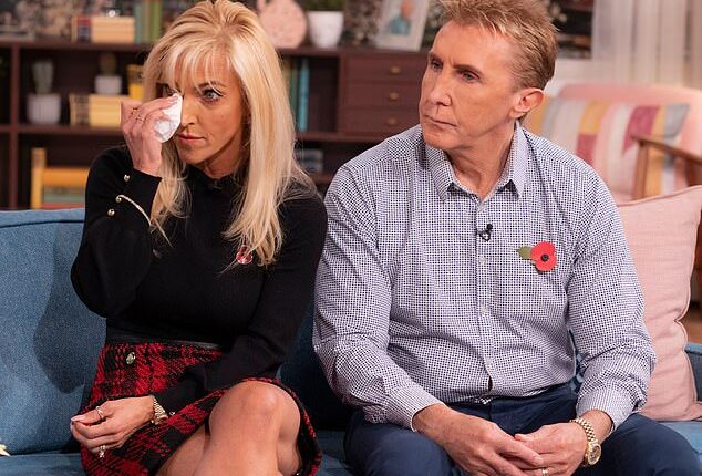 This Morning's Eva Speakman has revealed that Davina McCall helped 'save her from a very dark place' after the perimenopause left her unable to 'recognise herself' (seen with husband Nik)
