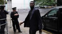 Thomas Partey appeared at Southwark Crown Court for a hearing relating to his rape charges
