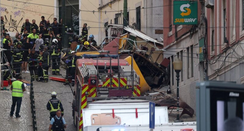 Three dead and dozens injured after Lisbon’s Gloria funicular derails: Latest updates