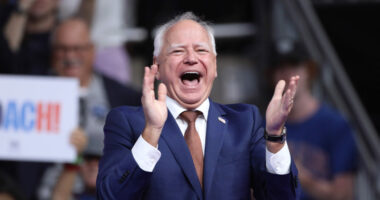 Tim Walz Fantasizes About Trump Dying.