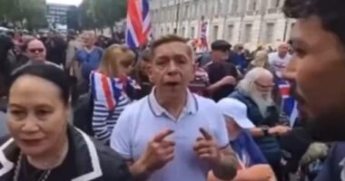 Tommy Robinson supporters have called for Keir Starmer to be assassinated during a huge anti-migrant march in London on Saturday