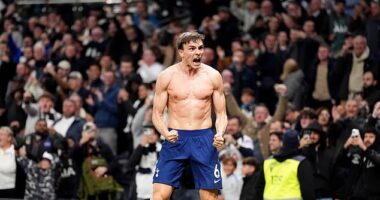 Joao Palhinha scored a last gasp goal to rescue a point for Tottenham against Wolves