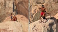 “Tough Love”: Dad Who Threw 7YO Son Off Cliff Breaks Silence Amid Viral Outrage