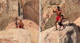 “Tough Love”: Dad Who Threw 7YO Son Off Cliff Breaks Silence Amid Viral Outrage
