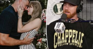 Travis Kelce's comedian pal not expecting Taylor Swift wedding invite