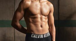 Trent Alexander-Arnold stripped down to his boxers in Calvin Klein's latest advertisement
