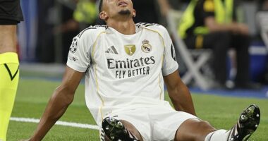 Trent Alexander-Arnold could miss his reunion with Liverpool after a hamstring injury