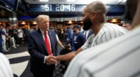 Trump enters Yankee Stadium to boos and ‘USA’ chants as he attends game