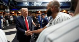 Trump enters Yankee Stadium to boos and ‘USA’ chants as he attends game