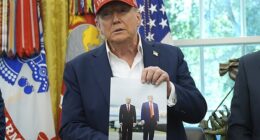 Donald Trump appeared to react angrily to clips of India Prime Minister Narendra Modi and Russian President Vladimir Putin holding hand at an anti-NATO summit in China