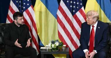 Trump says Ukraine can win back all its’ territory and calls Russia a ‘Paper Tiger’ but hints at end to direct US support